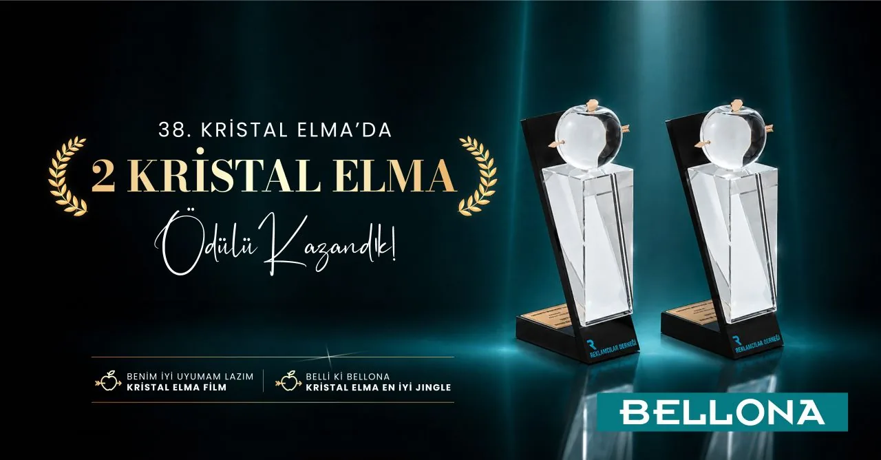 38. Kristal Elma’da 2 Kristal Elma ödülü — Bellona